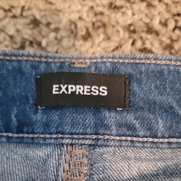 EXPRESS Straight Ankle High Rise - Picture 2 of 4